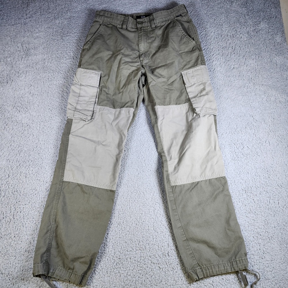 Vans Duffle Cargo Pants Size 29 Skater Grape Leaf Veti